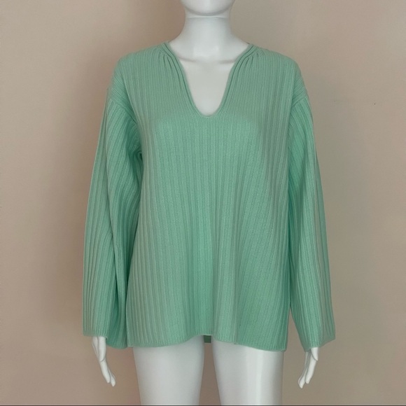 J.Crew Cashmere Ribbed Tunic Sweater size Small - Picture 1 of 15